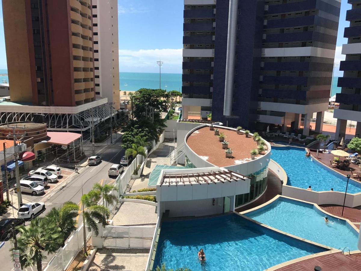 Apartamento Beira Mar 14º Andar Com 2 Quartos フォルタレザ エクステリア 写真